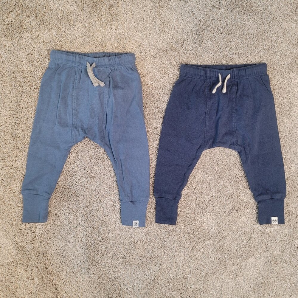 Honest Baby 100% Organic Cotton Joggers- Size 3-6 Months
